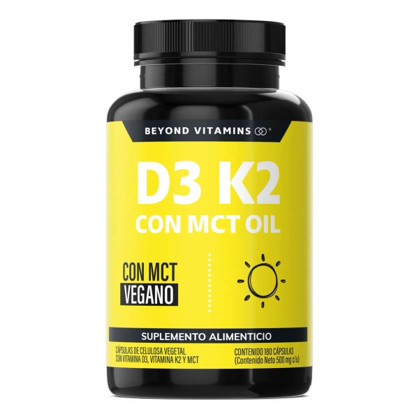 Vitamina D3 + Vitamina K2 + Mct Oil | Sin