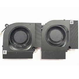 Fleshy Leaf New CPU+GPU Cooling Fan Replacement for Acer Nitro 5 AN515-58 AN517-55 AN515-46 N22C1 PH317-55 PH315-55 PH317-56 12V DFSCK22D05883M FPDG DFSCL12E16486M FPDH