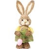 Juvale Standing Bunny Statues, Easter Bunny Figurines for Party and