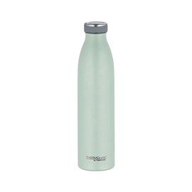 THERMOcafé by THERMOS TC Bottle Pastel Mint Green Matt 0.75 L, Stainless Steel Insulated Flask, Carbonated Proof, 12 Hours Hot 24 Hours Cold, Leak-Proof, for School, On the Go and Office