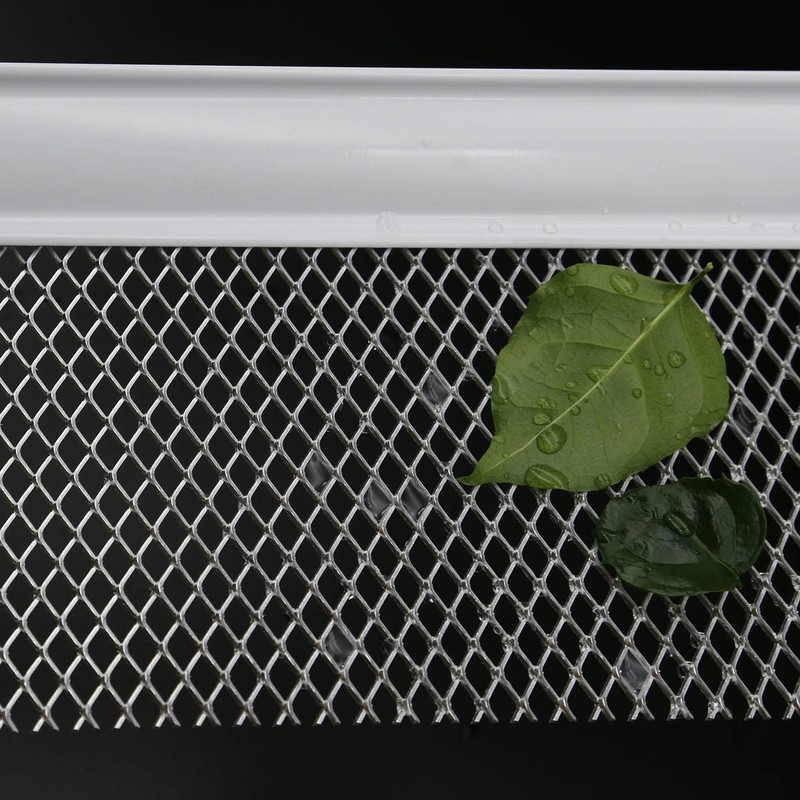 Carligo Gutter Guard, Leaf Guards for Gutters, Aluminum 6 Inch