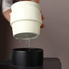 Acaino Ceramic Kitchen Utensil Holder, Kitchen Utensils Container with Drip