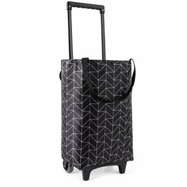Foldable Shopping Cart Bag with Wheels and Retractable Handle for Everyday Grocery Trips