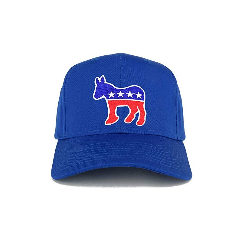 Armycrew Democratic Donkey Patch Structured Baseball Cap - Royal