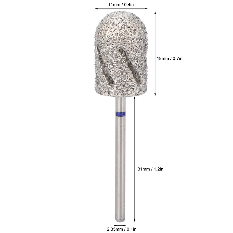 Professional Foot Calluses Grinding Polishing Head Portable Pedicure Nail Drill
