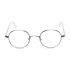 Readers.com Reading Glasses: The Alchemy Reader, Metal Round Style for Men and Women - Gunmetal, 2.25