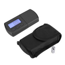 Zerone LCD Digital Cartucho Stylus Tracking Fuerza Calibre Escala 0,01g con 5g de peso de calibración para cartucho de fono