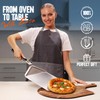 KitchenStar Stainless Steel Pizza Peel 12 inch with 10 inch