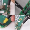 Cleqee Oscilloscope Probe 200MHz Fully Insulated BNC End Probe Accessory