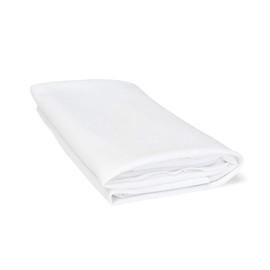 Flushbay Speaker Grill Cloth Black Speaker Fabric Protective Dustproof Mesh Cloth Stereo Fabric for Audio Amplifier Speaker Repair 50x160cm/19.7’’x63’’ (White)