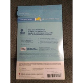 Nature Clean New Nature Clean Toilet Bowl Cleaner Strips, Plastic Free, Fresh Lime - 36 Count