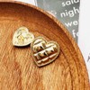 20PCS Gold Decorative Buttons Sewing Retro Metal Shank Buttons Suit