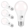 Qualilux Dusk to Dawn Light Bulbs 1000 Lumen, Daylight, LED