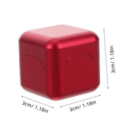 Gatuida Pool Chalk Holder Case: Mini Aluminum Chalk Case Billiard Pool Carrier Box for Billiard Snooker Accessories