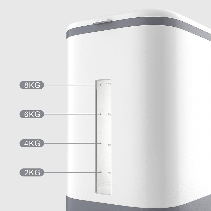 Large Rice Dispenser, Large Grain Container Storage with Lid Measuring