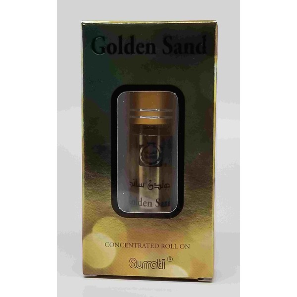 Golden Sand - 6ml Roll-on Perfume Oil by Surrati - 6 pack