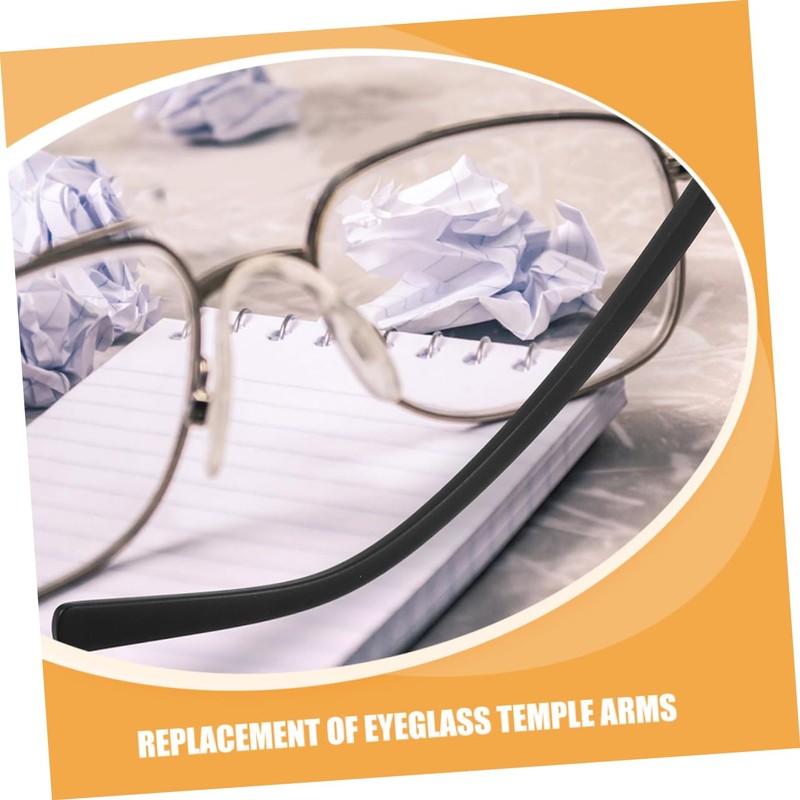 Operitacx 2 Pairs Eyeglass Replacement Temple Arms Durable Repair Kit