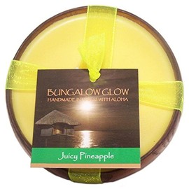 Hawaii Bubble Shack Monkeypod Candles Juicy Pineapple Scented