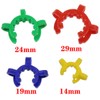 AYLIFU 8PCS Lab Keck Clips Plastic Joint Clips for Glass
