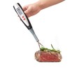 lfcforldx Meat Thermometer Fork with Electronic Ready Alarm, Digital Cooking