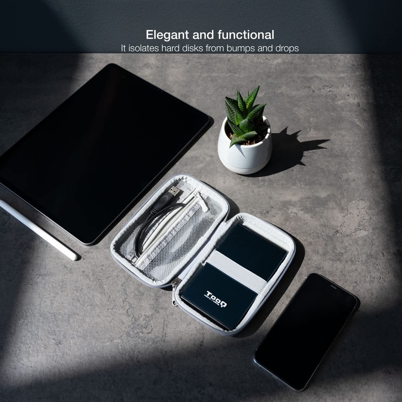 TooQ TQBC-E2503G Protective Case for 2.5 Inch External Box Grey