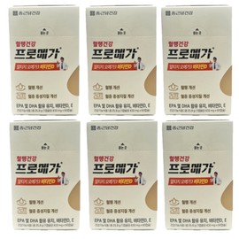 Chong Kun Dang Health Promega Altige Omega 3 Dual 60 tablets, 30 servings, 6 boxes / 종근당건강 프로메가 알티지 오메가3 듀얼 60정, 30회분, 6박스