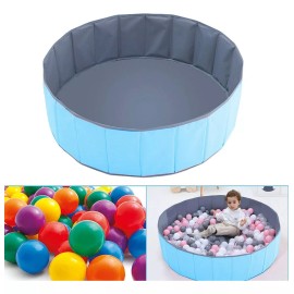 Didacti Juegos Alberca De Pelotas- Azul Plegable, Bebes, Infantil
