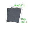 JHZABPO Match Stickers, Black Honeycomb Match Striker Paper 5.5" *