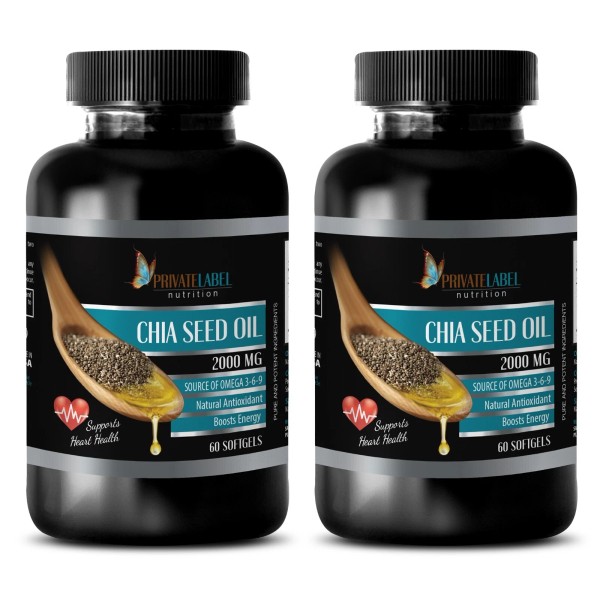 PRIVATE LABEL Anti-aging remedy - CHIA SEED OIL - Nutrient-dense