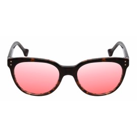 Calabria Lake View Pink Tint FL-41 Reading Glasses +3.50 Red Tortoise Havana Women Blue Light Sensitive FL41 Readers