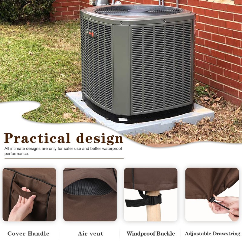 BRIVIC AC Covers for Outside Unit Air Conditioner Covers for