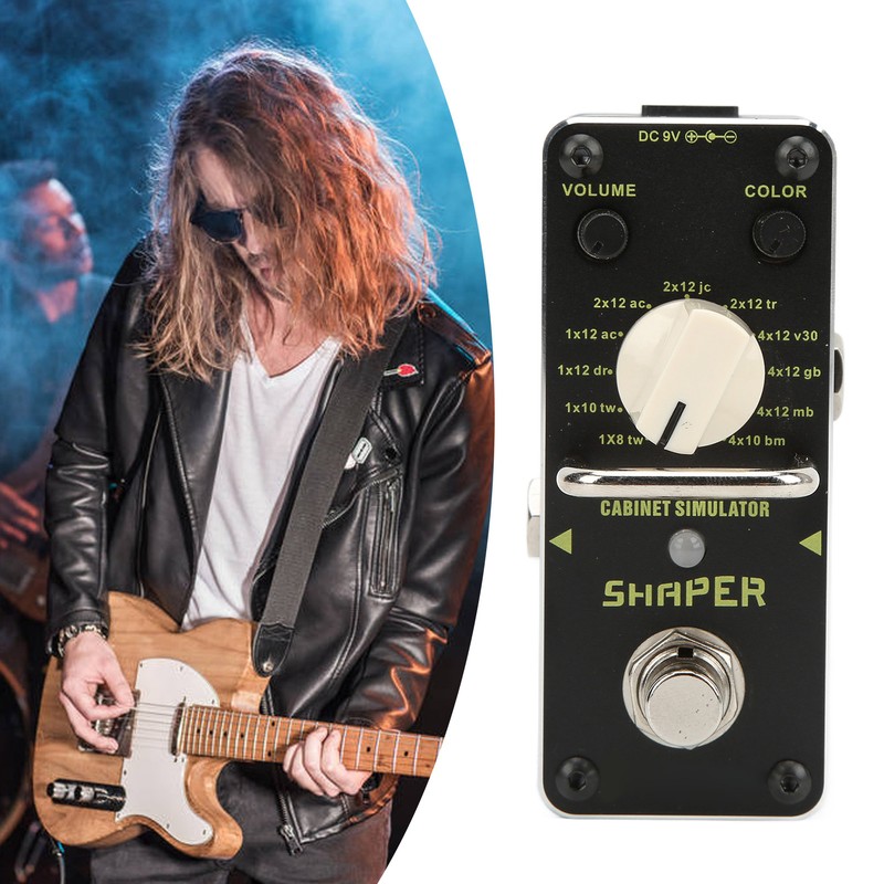 Guitar Effect Pedal Shaper Analog Cabinet Simulator Mini Single True