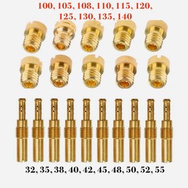 5mm GY6 150cc - 232cc IDLE & MAIN JET KIT FOR CVK/PWK CARBURETORS *20 PIECE*