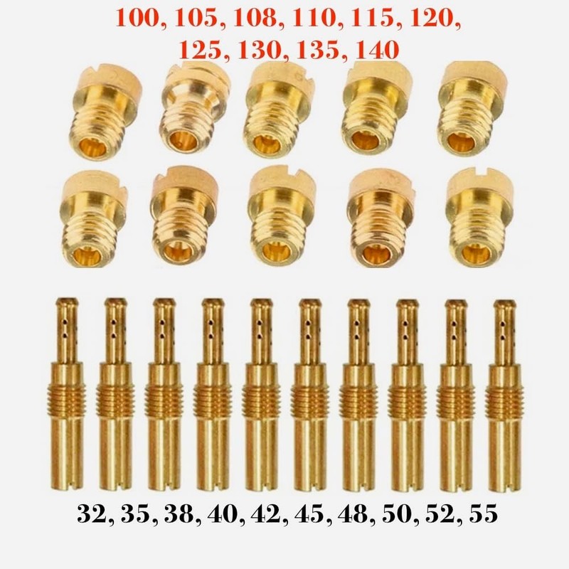 5mm GY6 150cc - 232cc IDLE & MAIN JET KIT