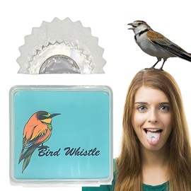 BIRLOZA Bird Whistle, Funny Bird Caller Tongue Whistle Warbler, Interesting Tweeting Tricks, Gag Toy for Birthday Parties, Easy to Use, Event Atmosphere