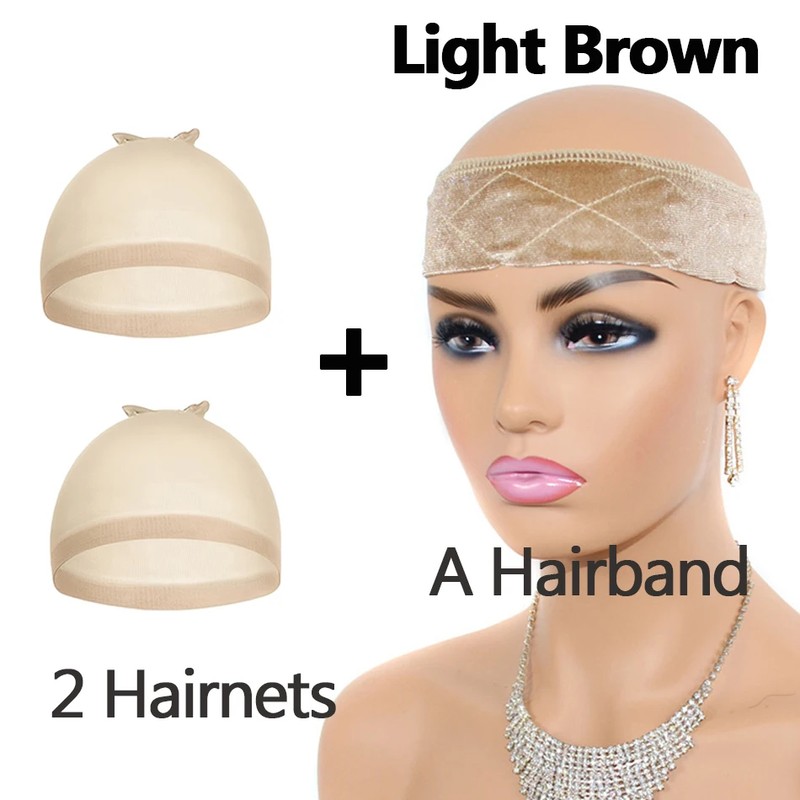 Velvet Wig Grip Headband for Secure Wig Wear – Adjustable