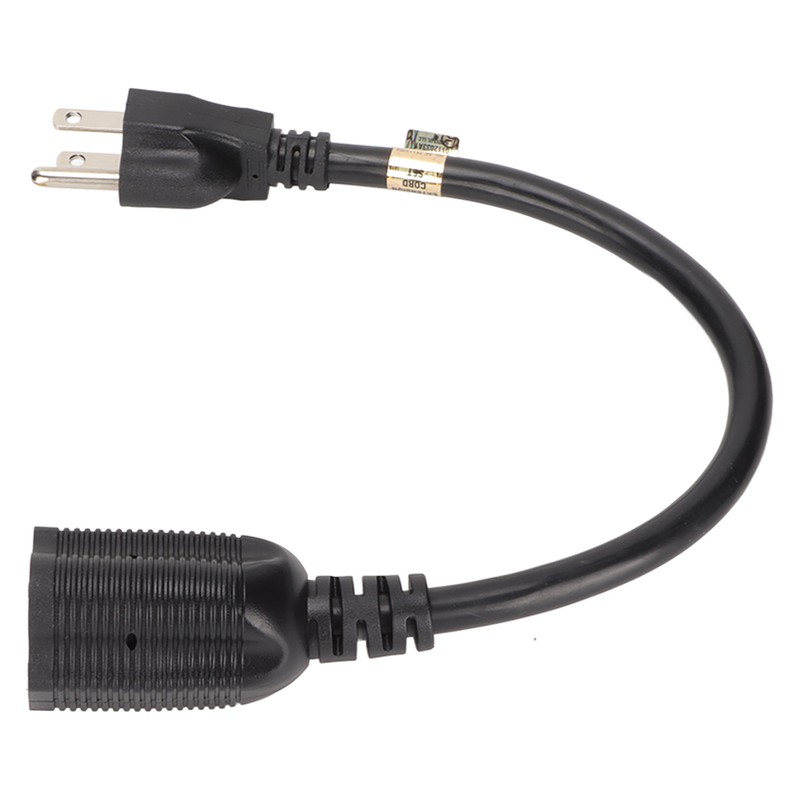 Nema 5‑15P to 5‑20R Adapter 14AWG Heavy Duty 15 Amp