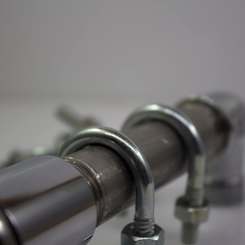 sourcing map Round U-Bolts, 4 Sets 40mm(1.57") Inner Width 69mm