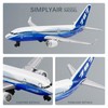 SimplyAir 1/400 BOE ing787 Airplane Model Kits Plastic Airplane Model