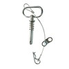 1/2 x 5 1/2 Inch Heavy Duty Steel Hitch Pin