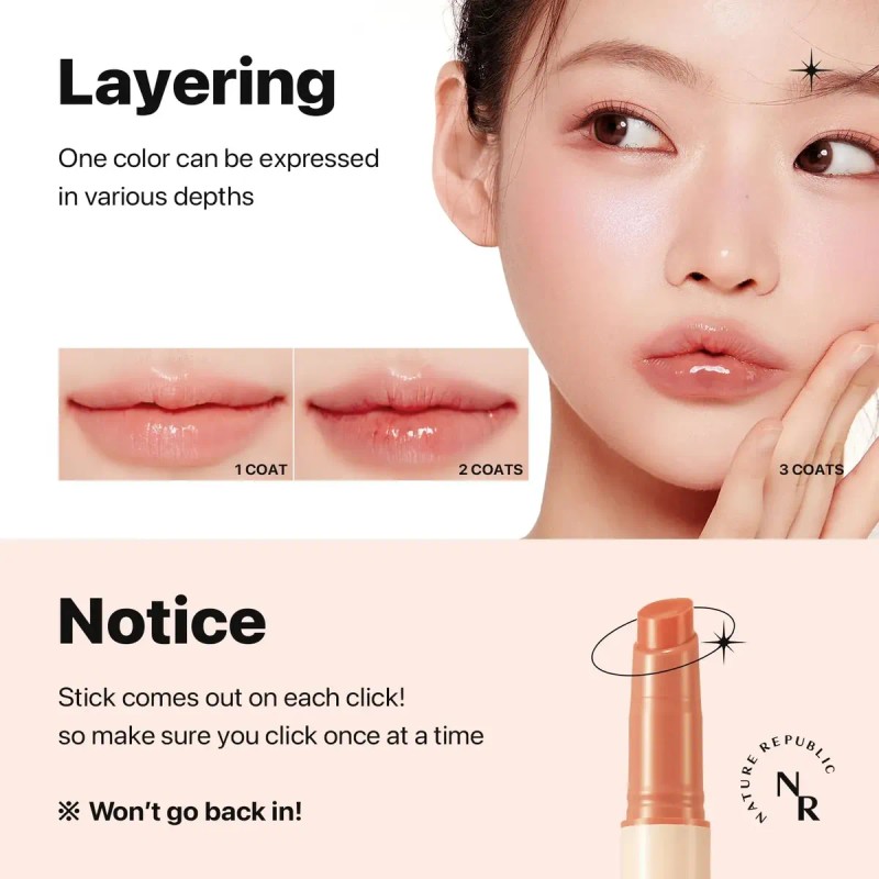 Lip Plumper Nature Republic Honey Melting Lip 01 Albaricoque