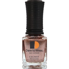 LECHAT Dare To Wear Nail Lacquer, Gold Hearted, 0.5 Ounce