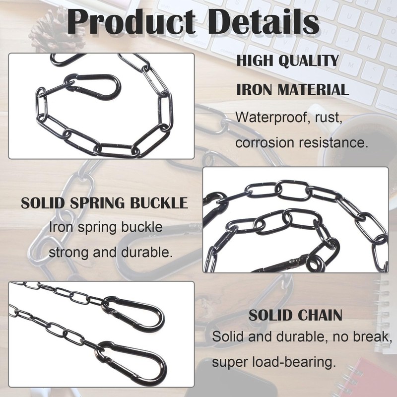 Black Chain, Security Chain, Gate Chain, Chain - 1 Meter