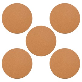 ZUDKSUY 6Pcs High Density 1cm Thick Cork Trivets, 19 cm Diameter Multifunctional Corkboard, Large Coaster for Hot Pots Pans Table and Countertop