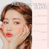 3-in-1 Matte Face Blush With Brush- Long-Lasting, Sweat-Resistant, Non-Greasy Makeup
