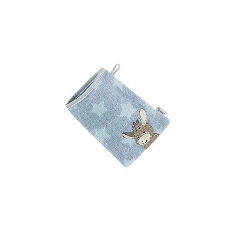 Sterntaler 7202000 Emmi Wash Mitt, Blue