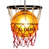 LDDBEN Retro Basketball Chandelier Creative Ball Lamp Pendant Light Sports