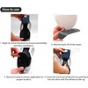 Shoe Toebox Toeburst Blowout Hole Prevention Insert/Patch (Black)