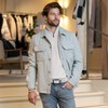 Riemen & Co DTCH.FIT Oliver Suede Belt - Adjustable Buckle