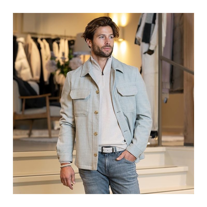 Riemen & Co DTCH.FIT Oliver Suede Belt - Adjustable Buckle